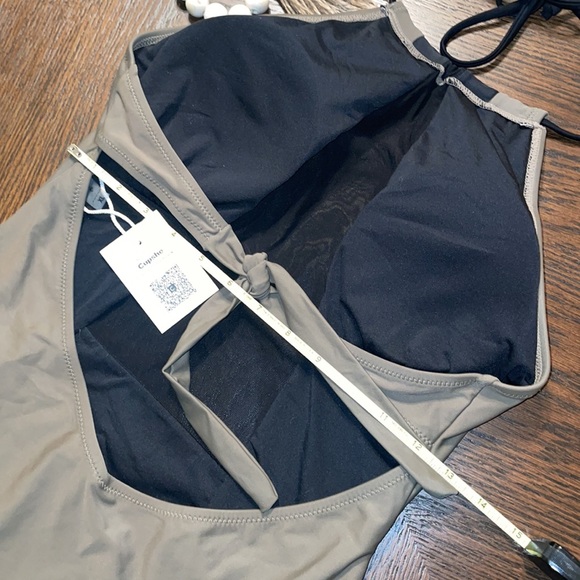 NWT Cupshe Take My Heart Mesh One-Piece Swimsuit Size XL - Picture 5 of 8